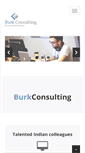 Mobile Screenshot of burk-consulting.de